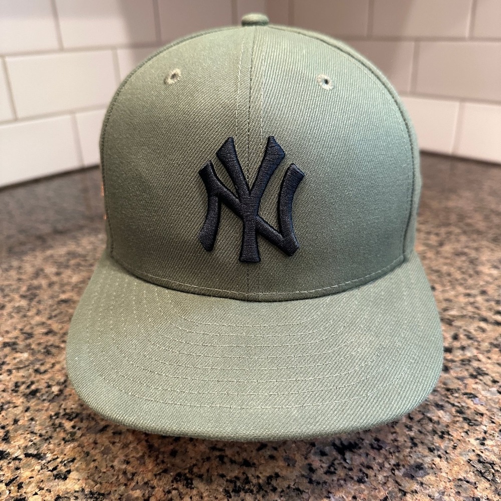 New York Yankees 2000 Subway Series New Era 59FIFTY Hat 7 1/4 Green MLB